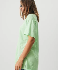 NEW ARRIVALS Afends Womens Elation - Hemp Oversized T-Shirt - Lime Green 9 NEW ARRIVALS Afends Womens Elation - Hemp Oversized T-Shirt - Lime Green