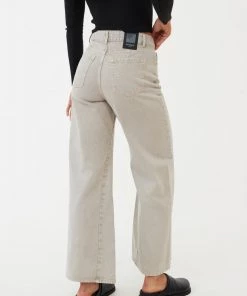 Afends Womens Gigi - Organic Denim Flared Jeans - Faded Cement NEW ARRIVALS 9 Afends Womens Gigi - Organic Denim Flared Jeans - Faded Cement NEW ARRIVALS