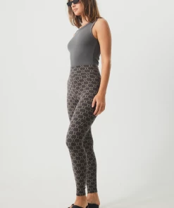 Afends Womens Lois - Recycled Leggings - Steel
