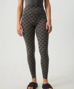 Afends Womens Lois - Recycled Leggings - Steel