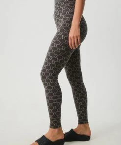 Afends Womens Lois - Recycled Leggings - Steel
