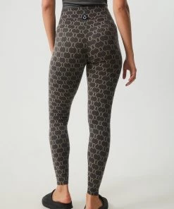 Afends Womens Lois - Recycled Leggings - Steel