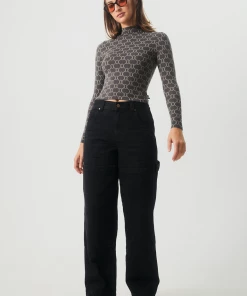 Afends Womens Lois - Recycled Long Sleeve Top - Steel 8 Afends Womens Lois - Recycled Long Sleeve Top - Steel