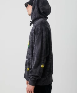 Afends Mens Beautiful Weeds - Hemp Graphic Hoodie - Black NEW ARRIVALS 7 Afends Mens Beautiful Weeds - Hemp Graphic Hoodie - Black NEW ARRIVALS