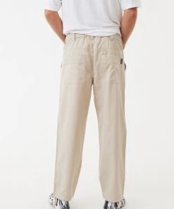 Afends Mens Chess Club - Hemp Relaxed Pants - Cement 8 Afends Mens Chess Club - Hemp Relaxed Pants - Cement
