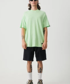 NEW ARRIVALS Afends Mens Classic - Hemp Retro T-Shirt - Lime Green 12 NEW ARRIVALS Afends Mens Classic - Hemp Retro T-Shirt - Lime Green