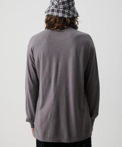Afends Mens Essential - Hemp Retro Long Sleeve T-Shirt - Steel NEW ARRIVALS 9 Afends Mens Essential - Hemp Retro Long Sleeve T-Shirt - Steel NEW ARRIVALS