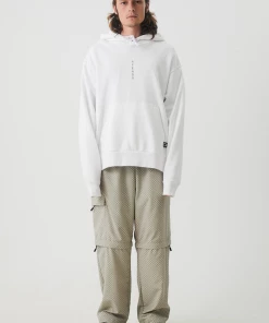 Afends Mens Luxury - Recycled Hoodie - White 8 Afends Mens Luxury - Recycled Hoodie - White