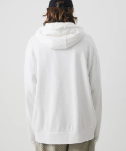 Afends Mens Luxury - Recycled Hoodie - White 10 Afends Mens Luxury - Recycled Hoodie - White