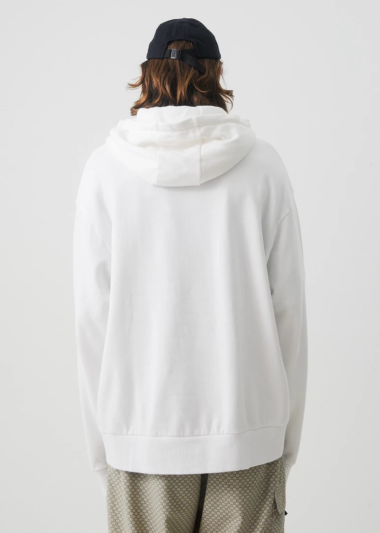 Afends Mens Luxury - Recycled Hoodie - White 5 Afends Mens Luxury - Recycled Hoodie - White