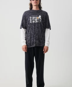 Afends Mens Natural Technology - Hemp Retro Graphic T-Shirt - Black NEW ARRIVALS 8 Afends Mens Natural Technology - Hemp Retro Graphic T-Shirt - Black NEW ARRIVALS