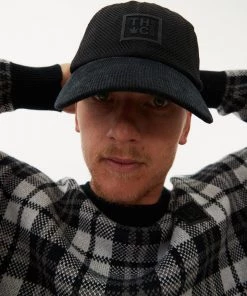 NEW ARRIVALS Afends Unisex Asta - Hemp 6 Panel Cap - Black