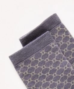 NEW ARRIVALS Afends Unisex Lois - Recycled Crew Socks - Steel