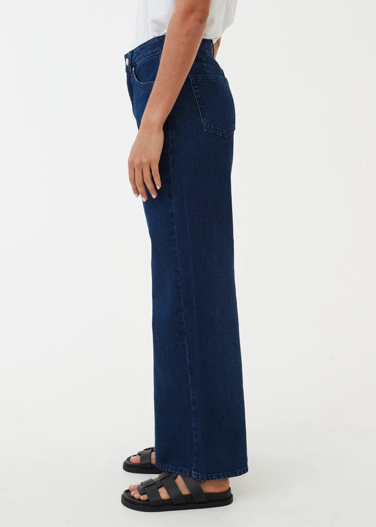 NEW ARRIVALS Afends Womens Gigi - Hemp Denim Flared Jeans - Original Rinse 3 NEW ARRIVALS Afends Womens Gigi - Hemp Denim Flared Jeans - Original Rinse