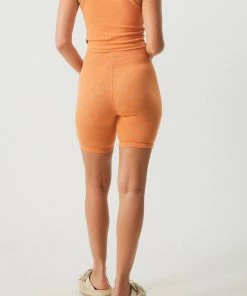 NEW ARRIVALS Afends Womens Lois - Recycled Bike Shorts - Papaya 13 NEW ARRIVALS Afends Womens Lois - Recycled Bike Shorts - Papaya