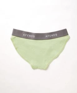 Afends Womens Molly - Hemp Bikini Briefs 3 Pack - Lime Green