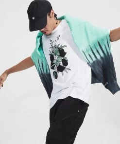 Clothing Afends Mens Build It - Hemp Retro Graphic T-Shirt - White