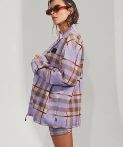 Clothing Afends Unisex Colby - Unisex Hemp Zip Up Jumper - Plum