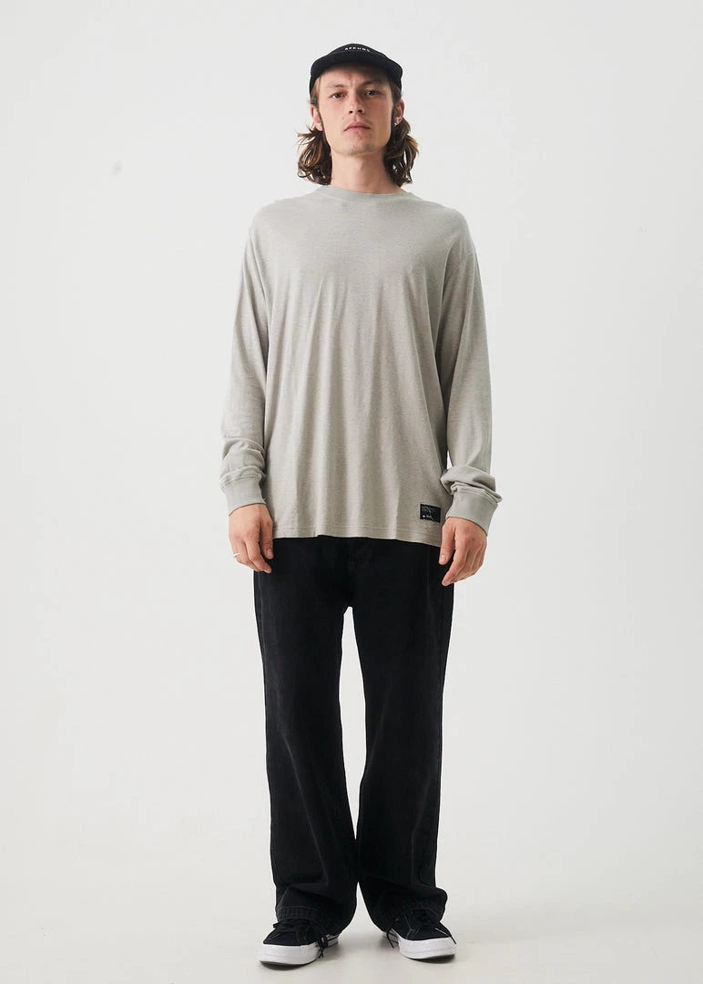 Afends Mens Essential - Hemp Retro Fit Long Sleeve Tee - Desert SALE 3 Afends Mens Essential - Hemp Retro Fit Long Sleeve Tee - Desert SALE