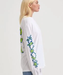 Afends Unisex Sleepy Hollow - Unisex Hemp Long Sleeve Graphic T-Shirt - White 25 Afends Unisex Sleepy Hollow - Unisex Hemp Long Sleeve Graphic T-Shirt - White