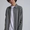 Afends Mens Everyday - Hemp Long Sleeve Shirt - Olive SALE