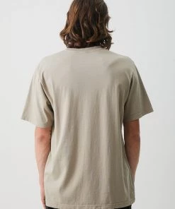 SALE Afends Mens Noise - Retro Fit Tee - Desert