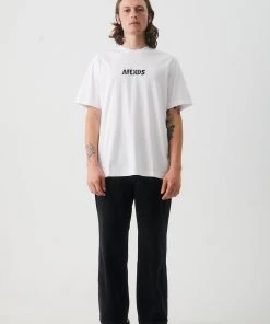 Afends Mens Noise - Retro Fit Tee - White 7 Afends Mens Noise - Retro Fit Tee - White