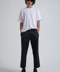 SALE Afends Mens Mixed Business - Hemp Suit Pant - Black