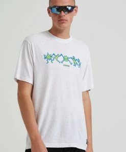 Afends Unisex Sleepy Hollow - Unisex Hemp Graphic T-Shirt - White 16 Afends Unisex Sleepy Hollow - Unisex Hemp Graphic T-Shirt - White