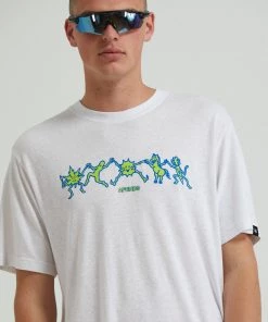 Afends Unisex Sleepy Hollow - Unisex Hemp Graphic T-Shirt - White 20 Afends Unisex Sleepy Hollow - Unisex Hemp Graphic T-Shirt - White