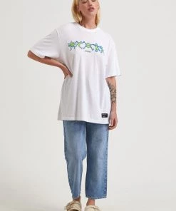 Afends Unisex Sleepy Hollow - Unisex Hemp Graphic T-Shirt - White 19 Afends Unisex Sleepy Hollow - Unisex Hemp Graphic T-Shirt - White