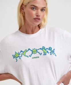 Afends Unisex Sleepy Hollow - Unisex Hemp Graphic T-Shirt - White 21 Afends Unisex Sleepy Hollow - Unisex Hemp Graphic T-Shirt - White