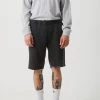 Afends Unisex Industry - Unisex Sweat Short - Stone Black SALE