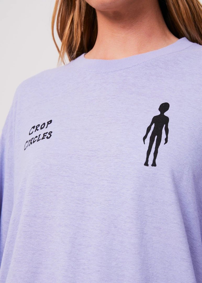 Afends Unisex Experiment - Unisex Hemp Long Sleeve Graphic T-Shirt - Violet Clothing 4 Afends Unisex Experiment - Unisex Hemp Long Sleeve Graphic T-Shirt - Violet Clothing