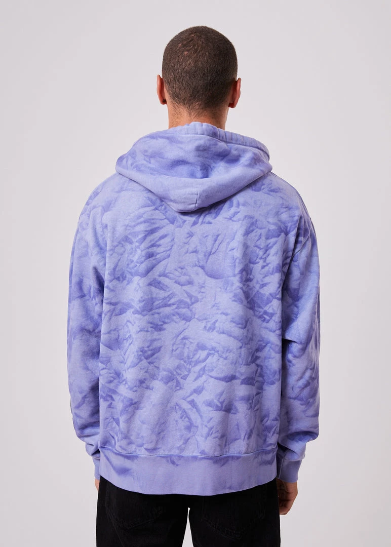 Clothing Afends Unisex Crop Circles - Unisex Hemp Hoodie - Violet Wash 7 Clothing Afends Unisex Crop Circles - Unisex Hemp Hoodie - Violet Wash