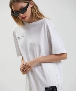 Afends Mens Reynolds - Unisex Organic Retro T-Shirt - White Clothing 13 Afends Mens Reynolds - Unisex Organic Retro T-Shirt - White Clothing