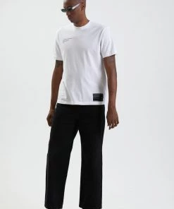 Afends Mens Reynolds - Unisex Organic Retro T-Shirt - White Clothing 14 Afends Mens Reynolds - Unisex Organic Retro T-Shirt - White Clothing