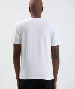 Afends Mens Reynolds - Unisex Organic Retro T-Shirt - White Clothing 18 Afends Mens Reynolds - Unisex Organic Retro T-Shirt - White Clothing