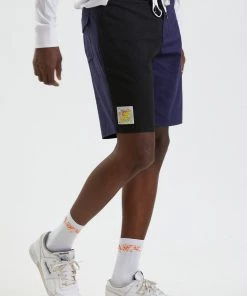 Clothing Afends Mens Reborn - Hemp Fixed Waist Boardshorts - Multi