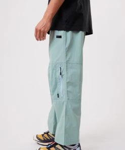 Afends Mens Patrol - Unisex Recycled Spray Pants - Sage Clothing
