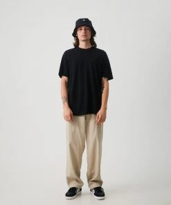 NEW ARRIVALS Afends Mens Classic - Hemp Retro T-Shirt - Black 11 NEW ARRIVALS Afends Mens Classic - Hemp Retro T-Shirt - Black