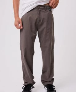 Afends Mens Ninety Twos - Recycled Relaxed Chino Pants - Beechwood Clothing