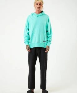 Afends Mens All Day - Hemp Hoodie - Mint