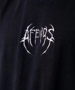 Afends Mens Walker - Hemp Retro T-Shirt - Faded Black