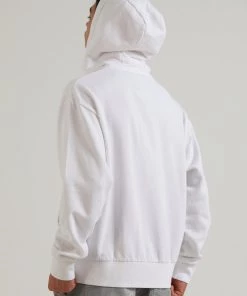 Afends Mens Credits - Recycled Hoodie - White