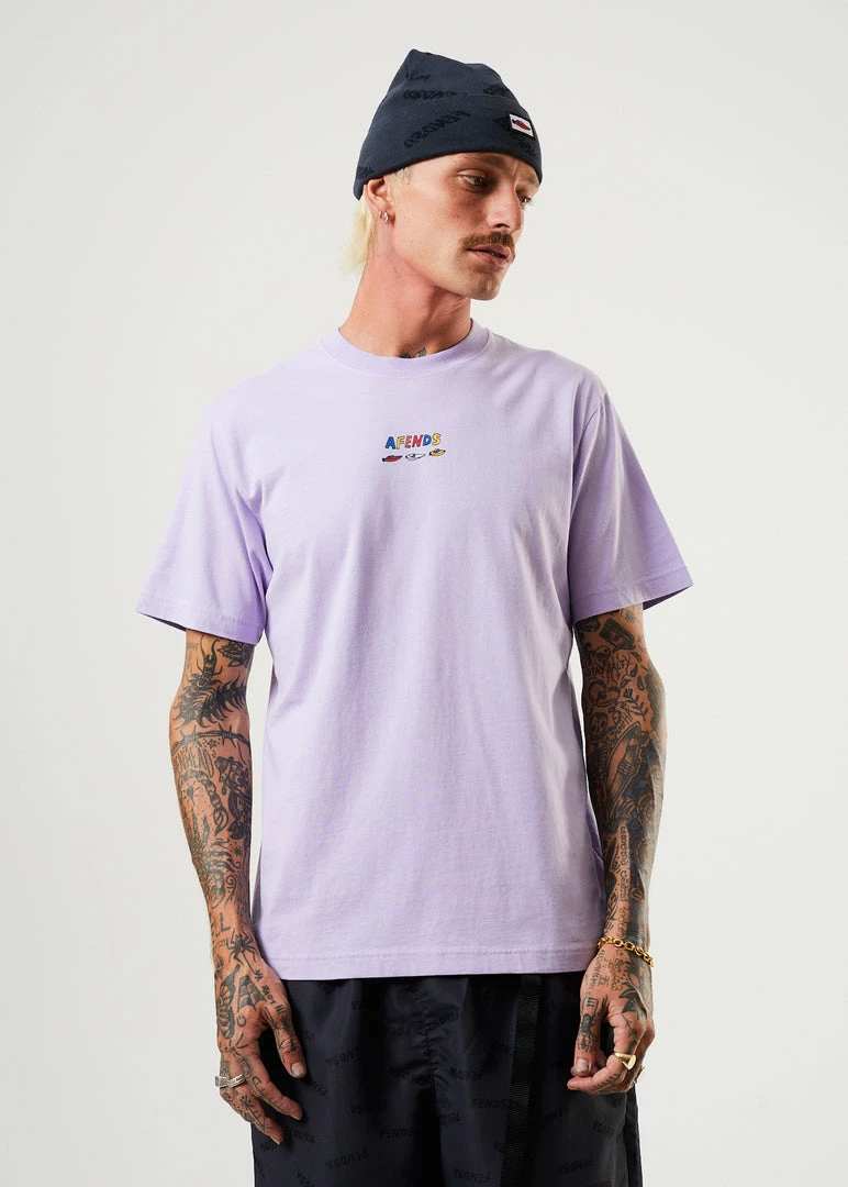 Afends Mens Wahzoo - Recycled Retro T-Shirt - Tulip Clothing 1 Afends Mens Wahzoo - Recycled Retro T-Shirt - Tulip Clothing