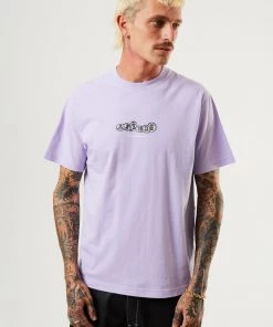 Afends Mens Crypto - Organic Retro T-Shirt - Tulip Clothing