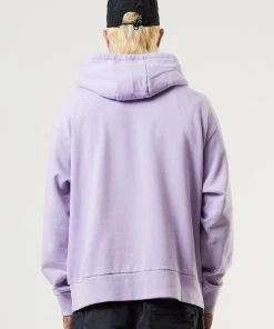 Afends Mens Wahzoo - Recycled Hoodie - Tulip
