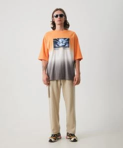 Afends Mens Alloy - Recycled Oversized Graphic T-Shirt - Multi NEW ARRIVALS