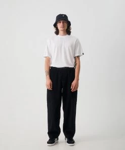 NEW ARRIVALS Afends Mens Asta - Hemp Corduroy Relaxed Pants - Black 11 NEW ARRIVALS Afends Mens Asta - Hemp Corduroy Relaxed Pants - Black